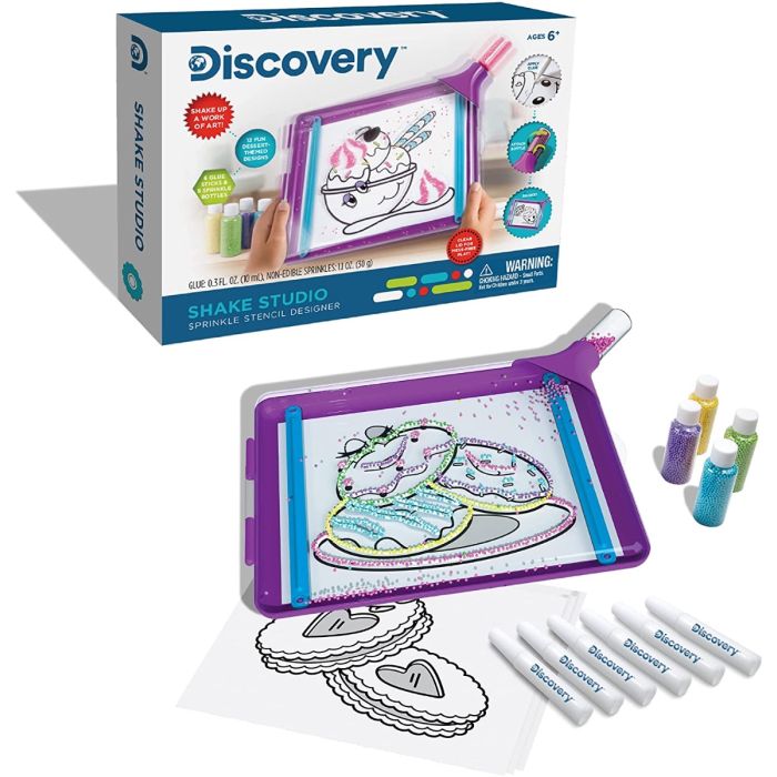 Discovery Discovery Neon LED Glow Drawing Board