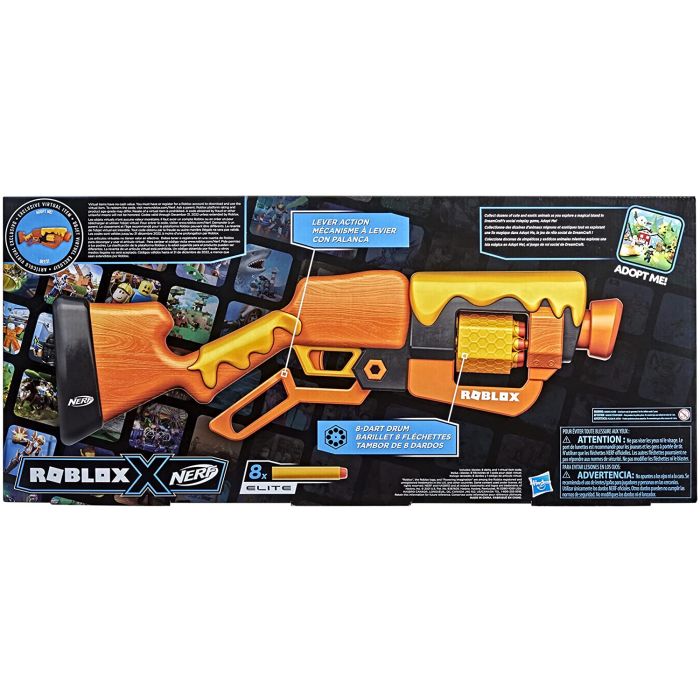Nerf Roblox Adopt Me! BEES! Lever Action Blaster